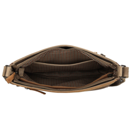 Hide & Stitches Himalaya schoudertas bruin