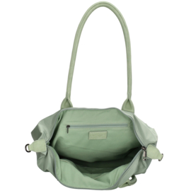 Charm London Buckingham mono shopper licht groen