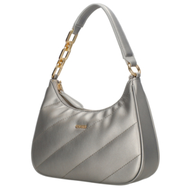 Charm London Via Dante schoudertas donker zilver