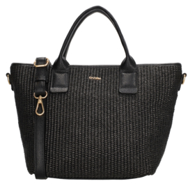Charm London shopper Cadorna zwart