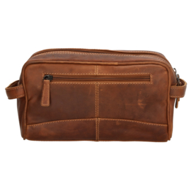 Hide & Stitches Japura toilettas cognac