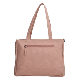 Beagles Malaga shopper licht roze