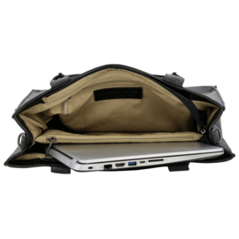 Hide & Stitches Next Navajo laptoptas zwart