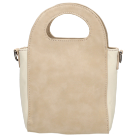 Zebra Trends Selene handtas crème