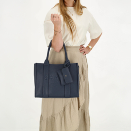 Charm London bond shopper blauw