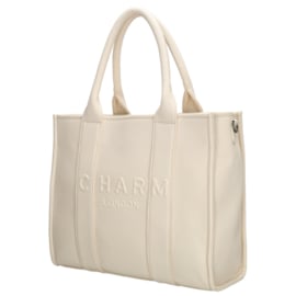 Charm London bond shopper gebroken wit