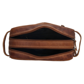 Hide & Stitches Japura toilettas cognac