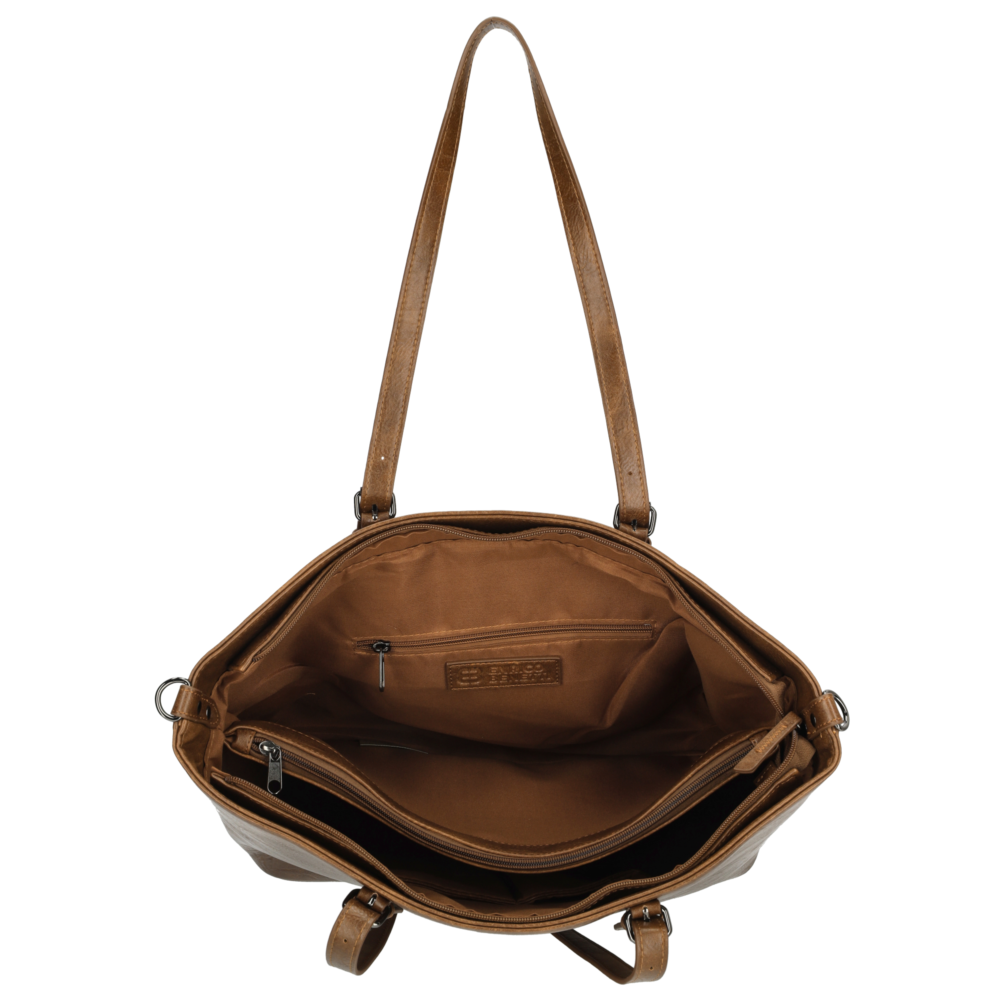 Enrico Benetti Kate shopper cognac