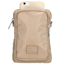 Charm London Odeon telefoontasje licht taupe