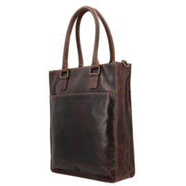 Hide & Stitches Next Navajo shopper donker bruin