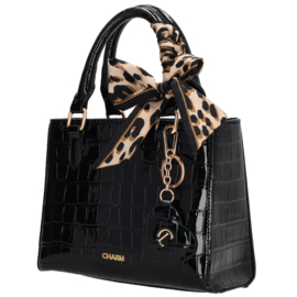 Charm London knightsbridge handtas zwart