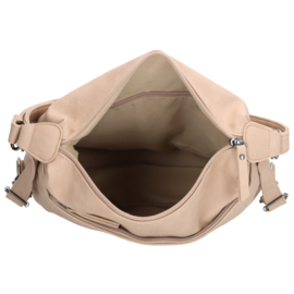 Beagles Majorca schouder/rugtas licht taupe