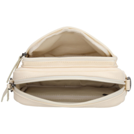 Beagles schoudertas Malaga licht crème