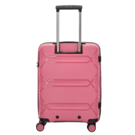 Enrico Benetti Kingston koffer 55 cm roze-rood