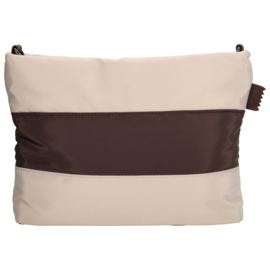 Zebra Trends Elske schoudertas streep bruin/beige