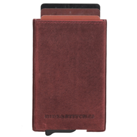 Hide & Stitches Idaho safety wallet rood