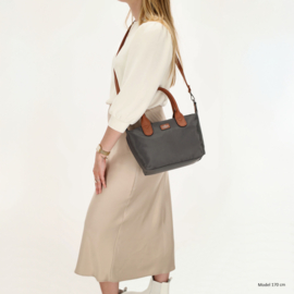 Charm London Buckingham handtas olifant grijs