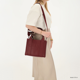 Charm London bond handtas bordeaux