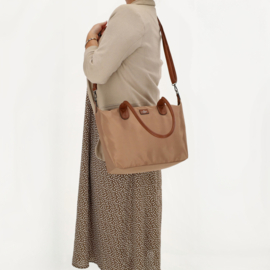 Charm London Buckingham handtas taupe