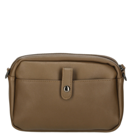 Enrico Benetti Hailey schoudertas donker taupe