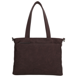 Beagles Malaga shopper donker bruin