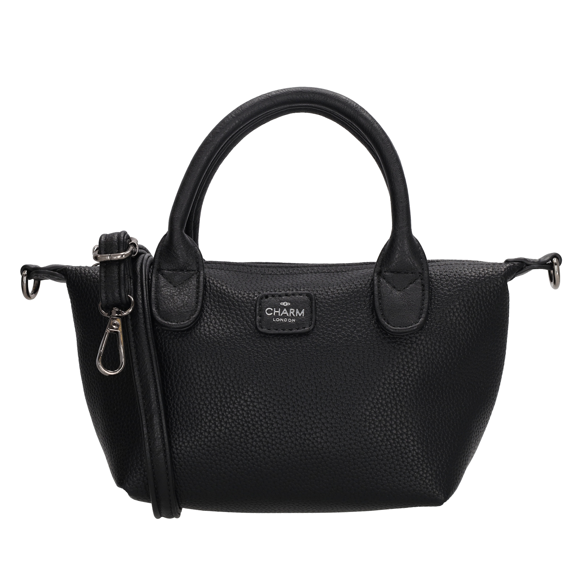 Charm London Buckingham palace handtas zwart