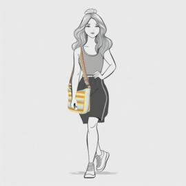 Enrico Benetti Marbella schoudertas multicolour-3