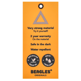 Beagles Originals Tokyo waterproof rugzak rood