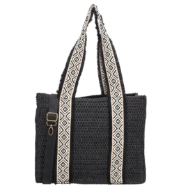 Beagles Ibiza shopper zwart