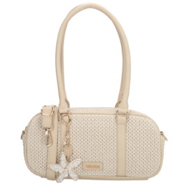 Charm London Capri handtas zacht beige