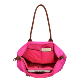 Charm London Buckingham handtas fuchsia