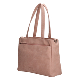 Beagles Malaga shopper licht roze