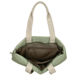 Zebra Elske shopper mint