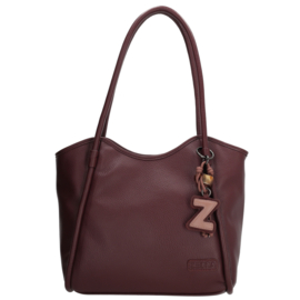 Zebra Trends Sofie laptoptas bordeaux rood