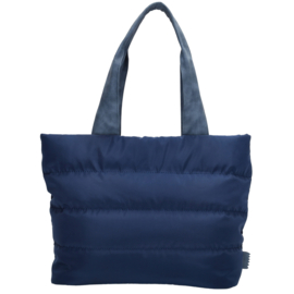Zebra Trends Elske shopper blauw