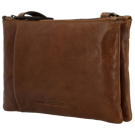 Hide & Stitches Westland schoudertas cognac