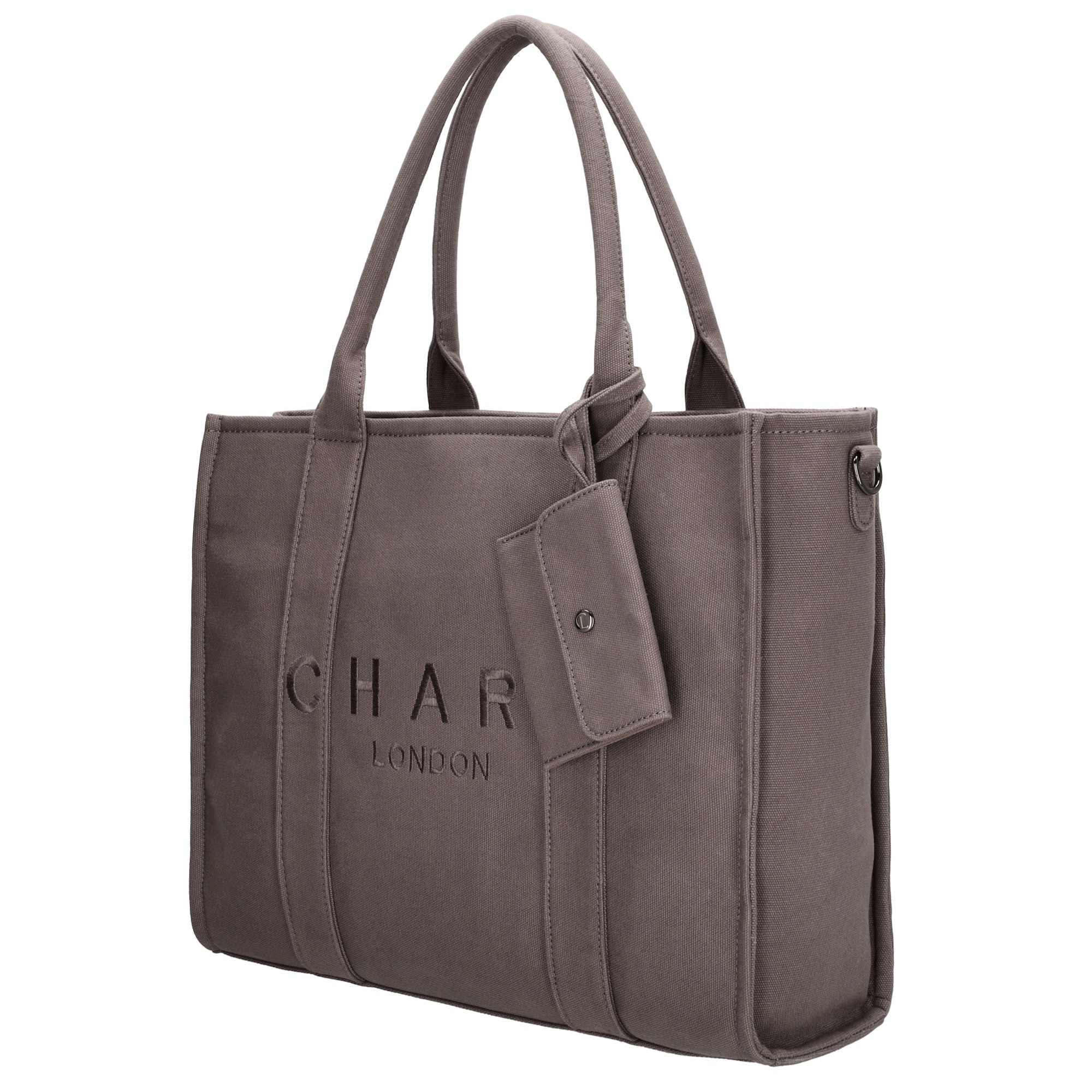 Charm London bond shopper olifant grijs