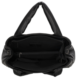 Charm London Manchester shopper zwart