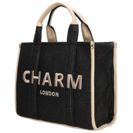 Charm London shopper Harrow zwart