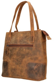 Leather Design rugzak donker hunter