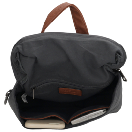 Charm London Buckingham rugtas olijfant grijs