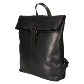 Leather Design rugzak hunter zwart