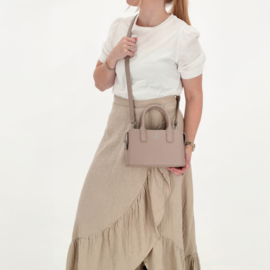 Charm London Muggiano handtas licht taupe