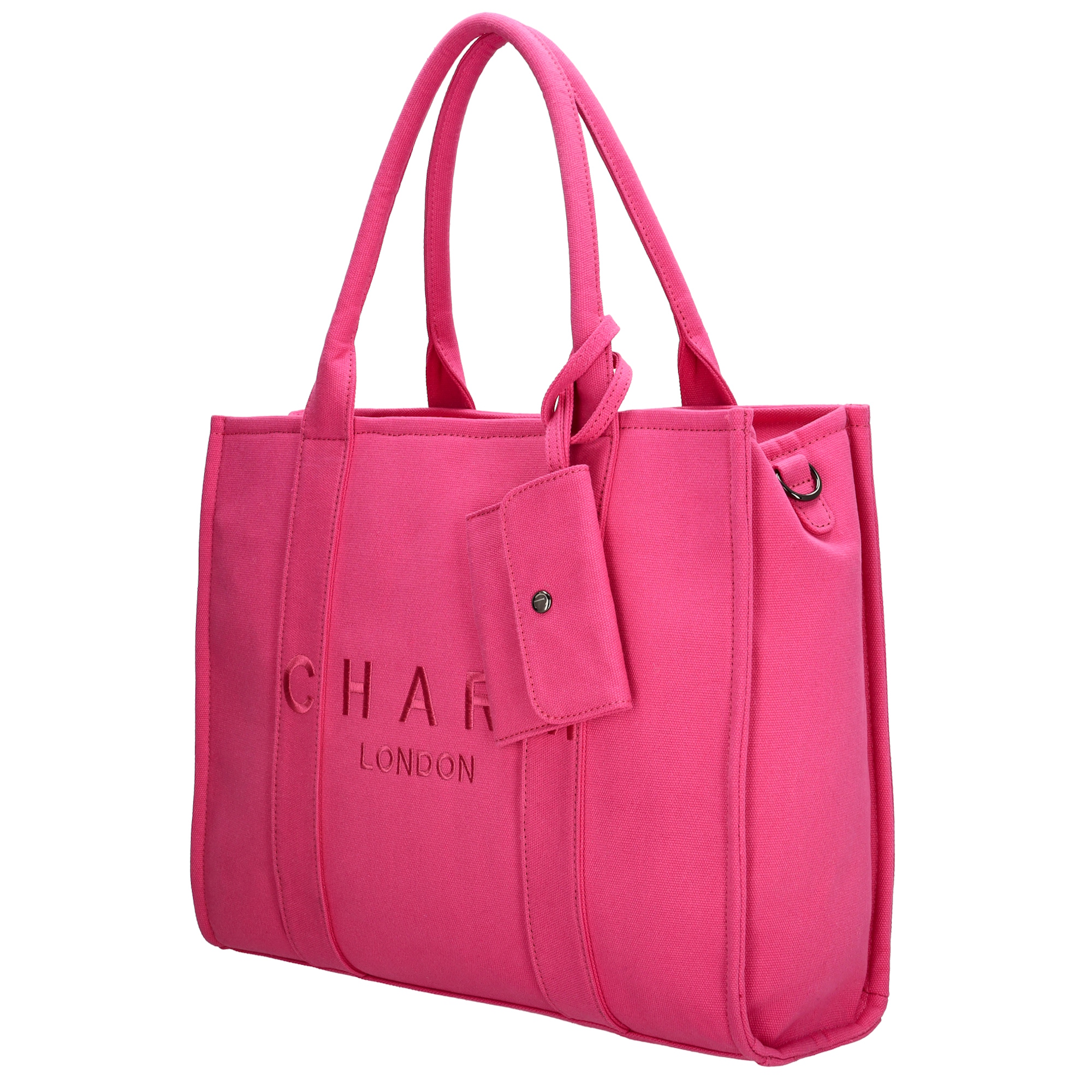 Charm London bond shopper fuchsia