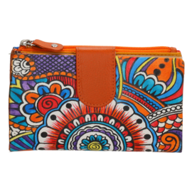happy Wallet portemonnee multicolour Aztec