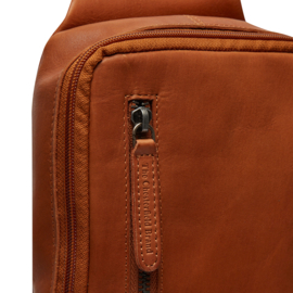 The Chesterfield Brand crossbody schoudertas cognac bruin