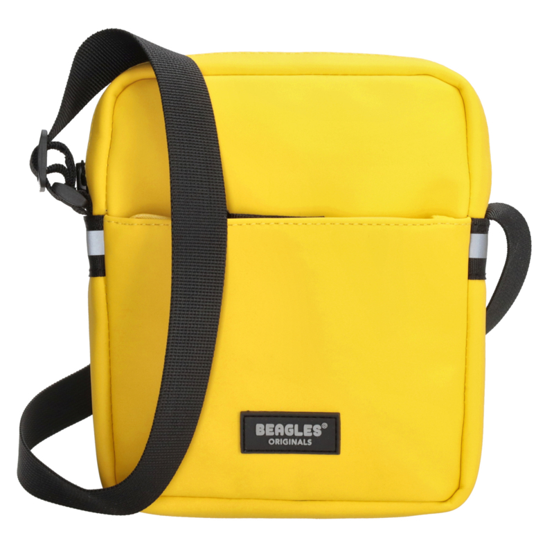 Beagles waterproof schoudertas geel Schoudertassen Bagpoint