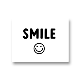 5 stickers - smile