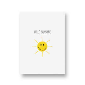 kaart van Opa Muis -  hello sunshine