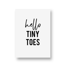 zwartwitjes - hello tiny toes